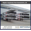 20&40ft Container Transport Flatbed Platform Semi Truck Trailer